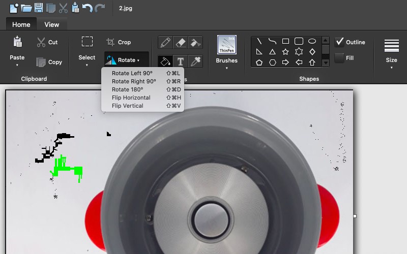 Cắt, lật, xoay ảnh dễ d&agrave;ng