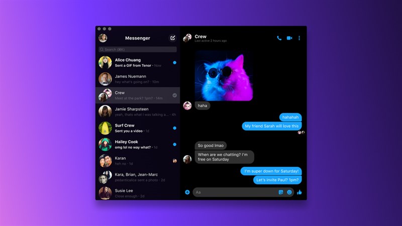 Messenger được trang bị rất nhiều tính năng hay Messenger được trang bị rất nhiều tính năng hay