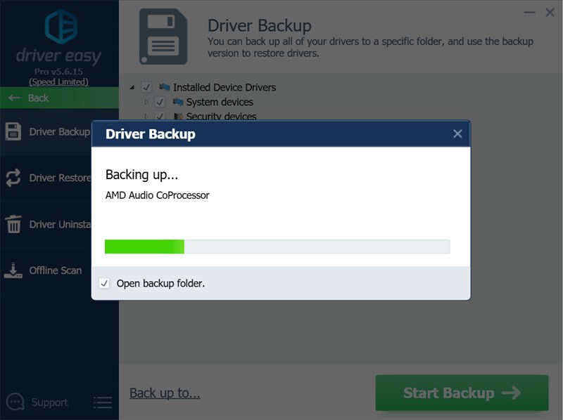 Qu&aacute; tr&igrave;nh sao lưu sẽ mất một khoảng thời gian