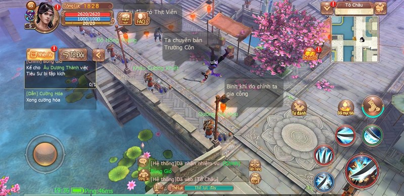 Lối chơi của game Cửu Âm 