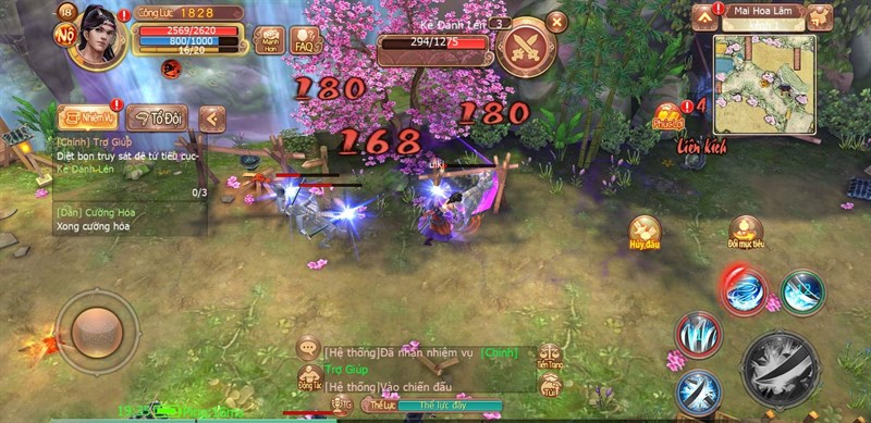 Lối chơi của game Cửu Âm 
