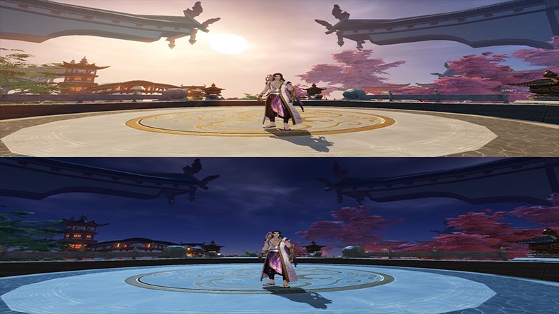 Đồ họa cực đẹp k&egrave;m hiệu ứng s&aacute;ng tối như thật