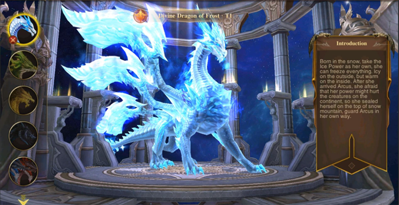 Rồng thần hệ Băng gi&aacute;