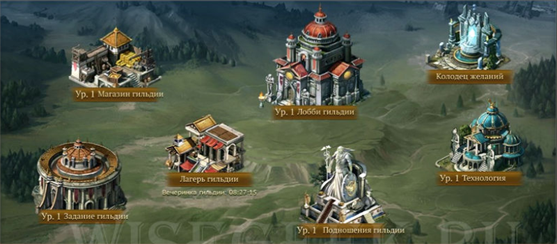 C&aacute;c Guild được th&agrave;nh lập trong Game