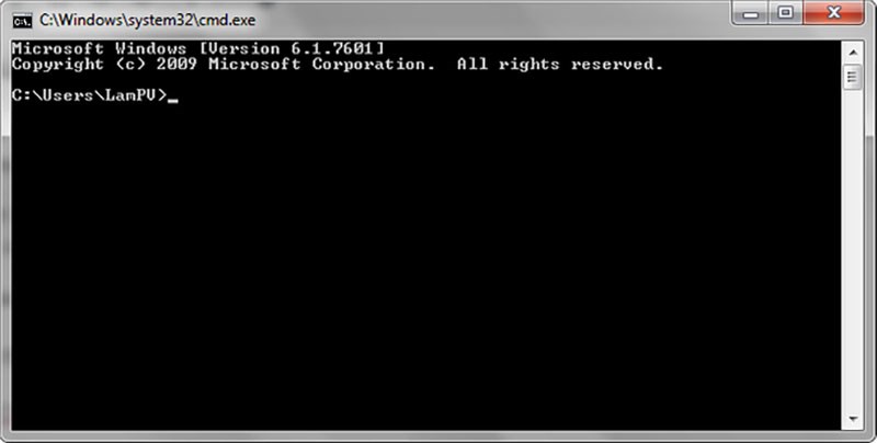CMD - Command Prompt là ứng dụng dùng để chạy các lệnh trong Windows
