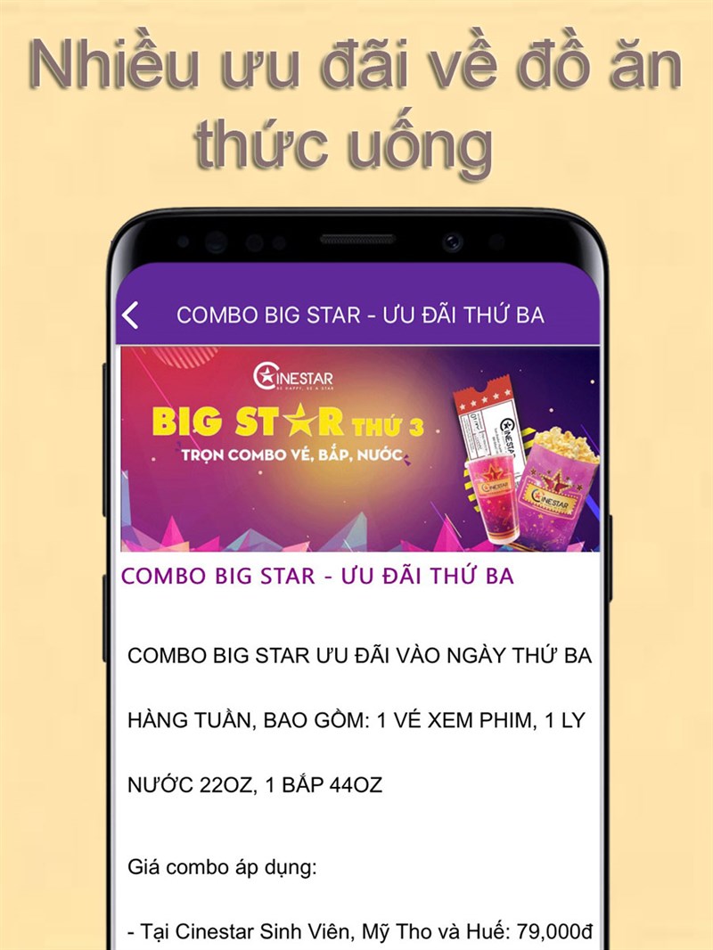 Ưu đãi về đồ ăn thức uống