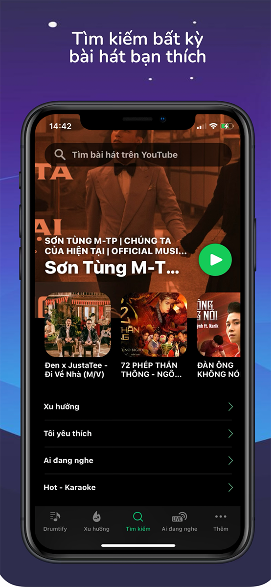 Nghe nhạc Youtube tắt m&agrave;n h&igrave;nh tr&ecirc;n iPhone