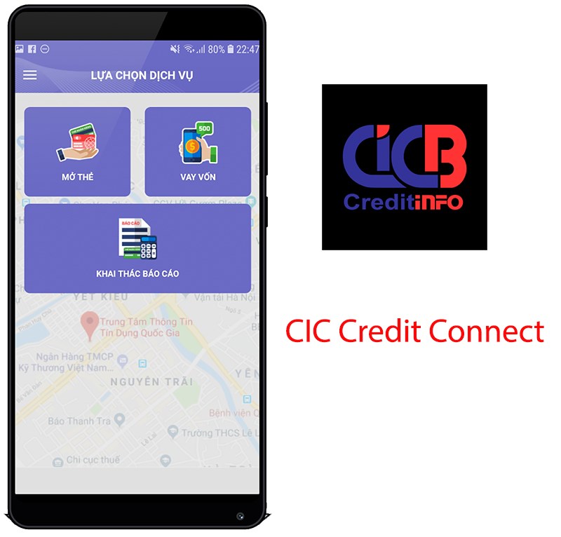 CIC Credit Connect - Ứng dụng kiểm tra nợ xấu, điểm tín dụng