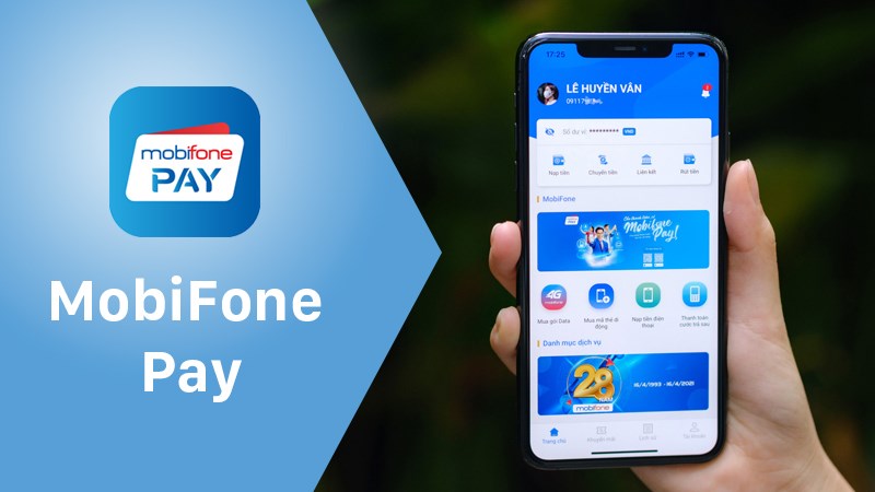 MobifFone Pay - V&iacute; điện tử thanh to&aacute;n dễ d&agrave;ng mọi l&uacute;c mọi nơi
