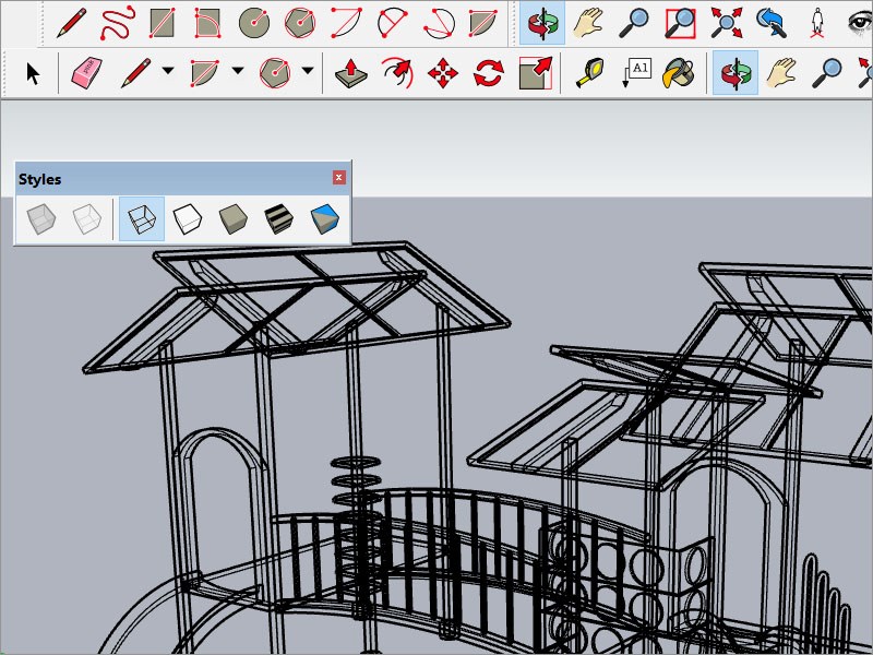 Hướng dẫn sử dụng phần mềm Sketchup vẽ mô hình 3D phần 2 Vẽ một ngôi nhà  nhỏ Vietnamese  YouTube