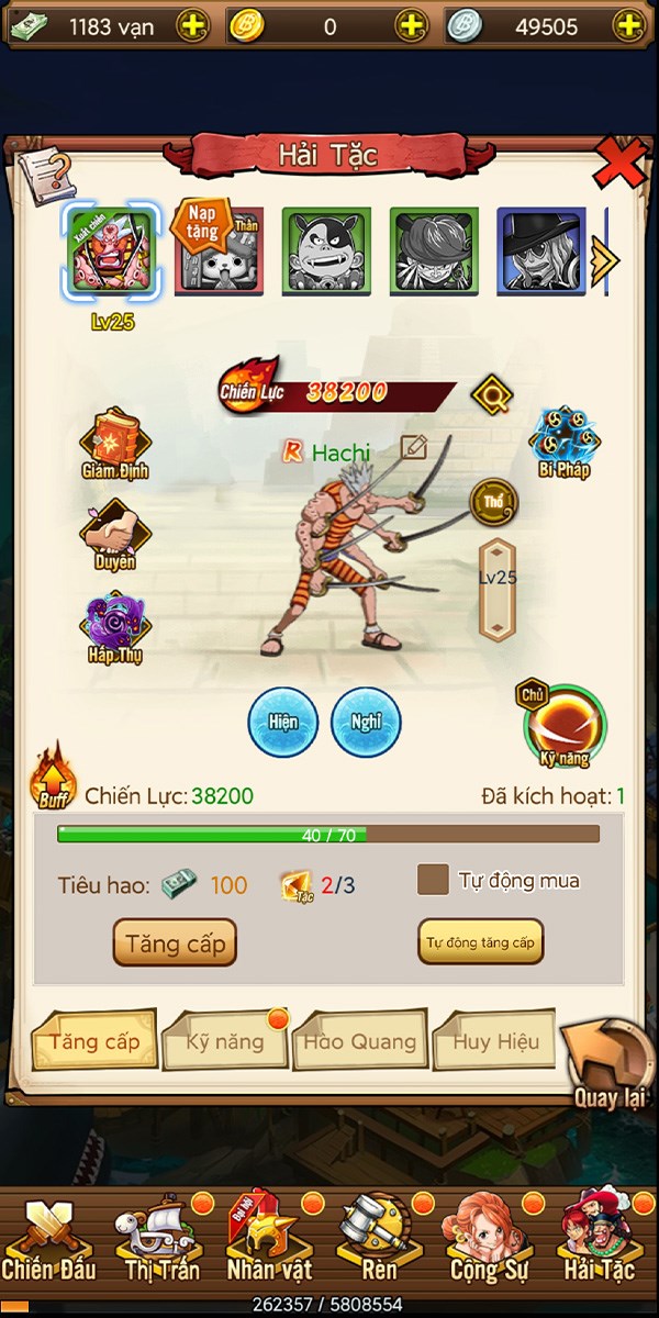 Hải Tặc sẽ hỗ trợ bạn rất t&iacute;ch cực trong qu&aacute; tr&igrave;nh chiến đấu