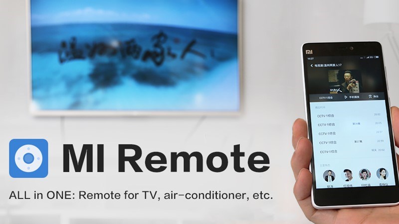 Mi Remote - Điều khiển từ xa tv, máy lạnh trên điện thoại của Xiaomi