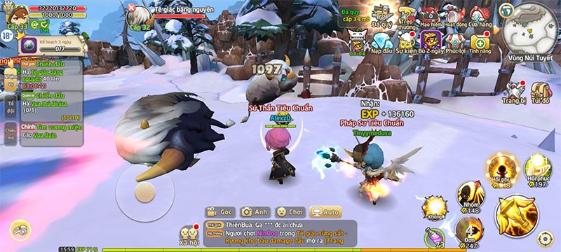 Chiến đấu với v&ocirc; số những qu&aacute;i vật kh&aacute;c nhau