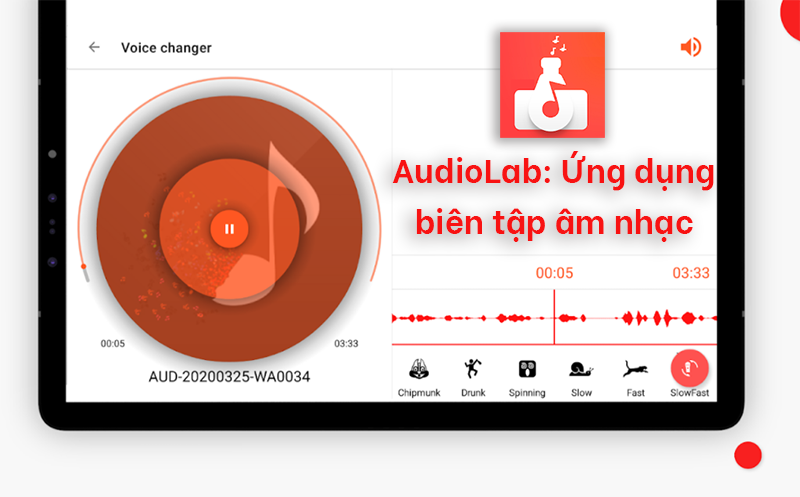 AudioLab: Ứng dụng bi&ecirc;n tập &acirc;m nhạc, tạo nhạc chu&ocirc;ng