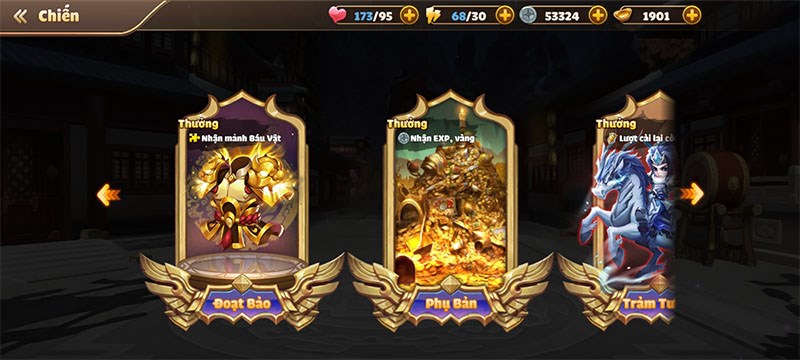 V&ocirc; số thử th&aacute;ch kh&aacute;c nhau đang chờ đợi người chơi trong chế độ Luyện Qu&acirc;n