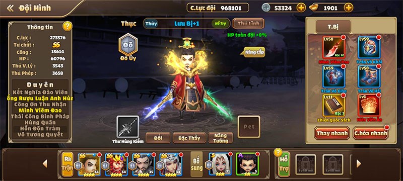 Trang bị trong tr&ograve; chơi bao gồm nhiều phẩm chất kh&aacute;c nhau