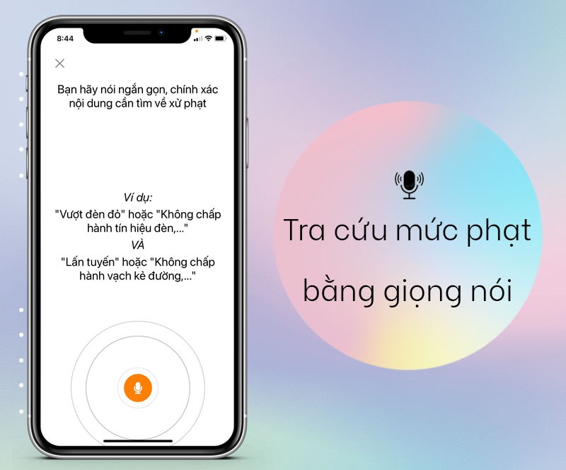 Tra cứu mức phạt vi phạm giao th&ocirc;ng bằng giọng n&oacute;i