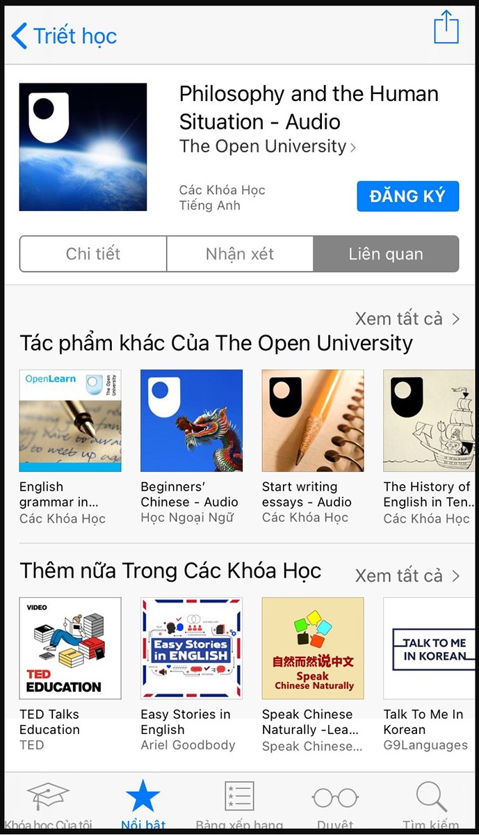 Đăng ký khóa học Đăng ký khóa học