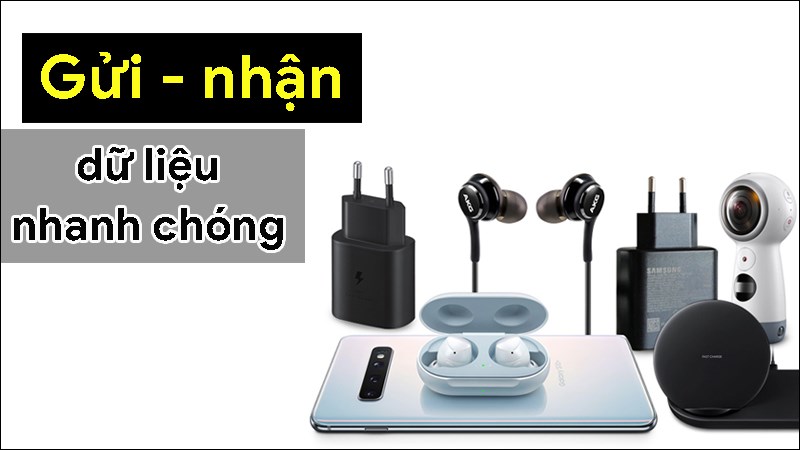 Gửi và nhận dữ liệu giữa phụ kiện và thiết bị di động Gửi và nhận dữ liệu giữa phụ kiện và thiết bị di động