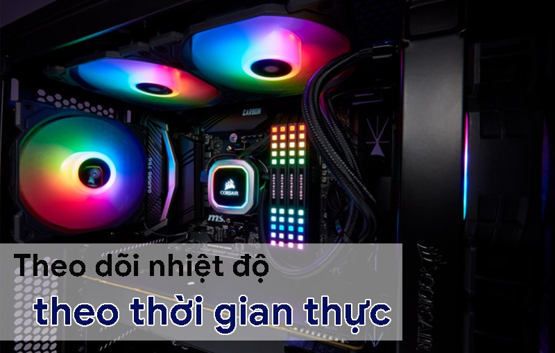 Theo dõi nhiệt độ thiết bị theo thời gian thực