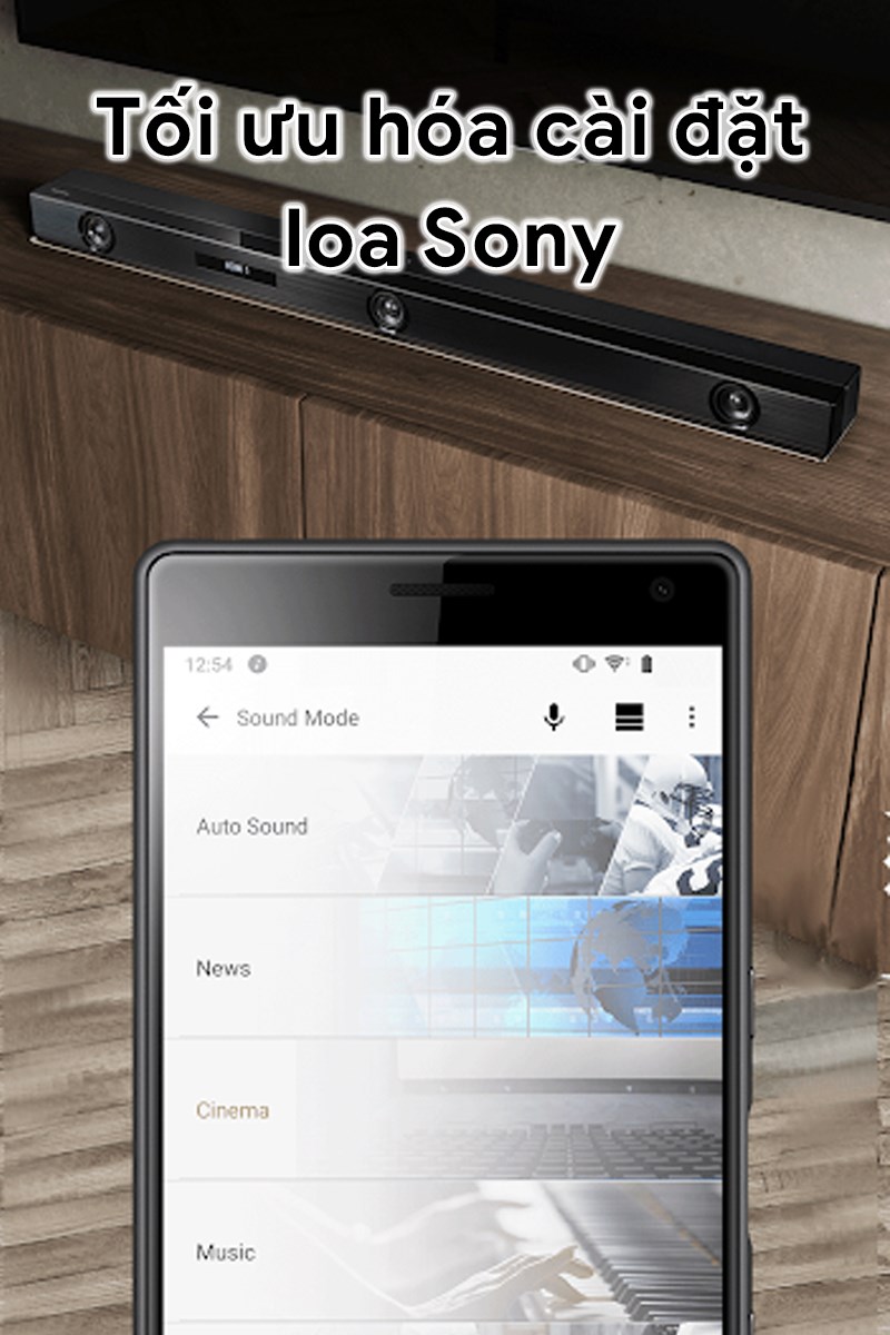 Tối ưu hóa cài đặt loa Sony theo ý thích