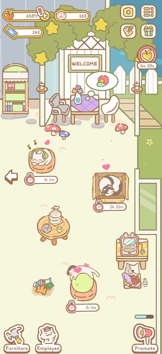 Khu vực nghỉ ngơi của nh&acirc;n vi&ecirc;n