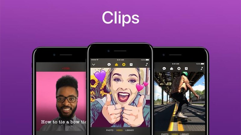 Ứng dụng Clips