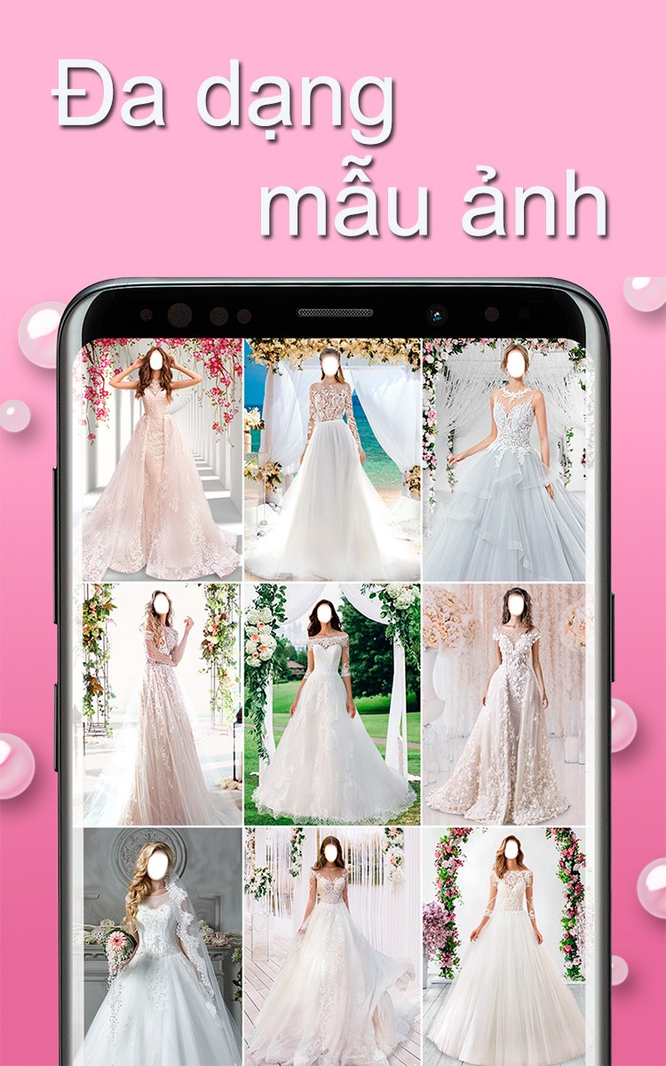 Wedding Dress Photo - Ứng Dụng Ghép Mặt Cô Dâu Vào Ảnh Cưới