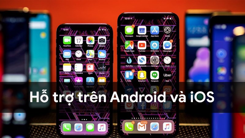 Hỗ trợ tr&ecirc;n Android v&agrave; iOS