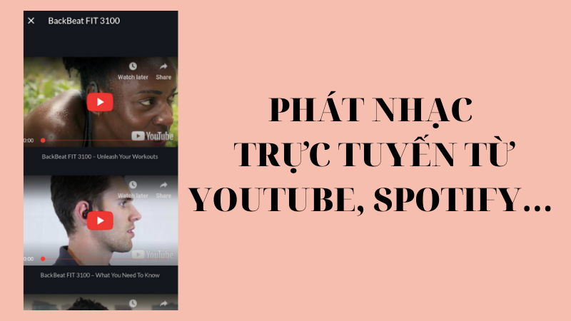 Ph&aacute;t trực tuyến danh s&aacute;ch ph&aacute;t của bạn từ Spotify, Apple Music,...