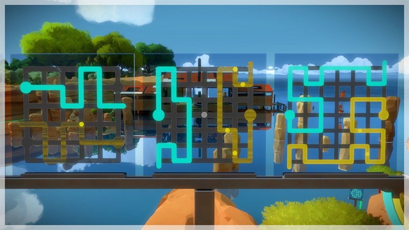 Câu đố đối xứng trong The Witness Câu đố đối xứng trong The Witness