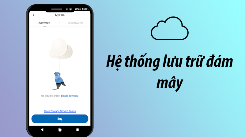  Hệ thống lưu trữ đám mây, tránh mất dữ liệu