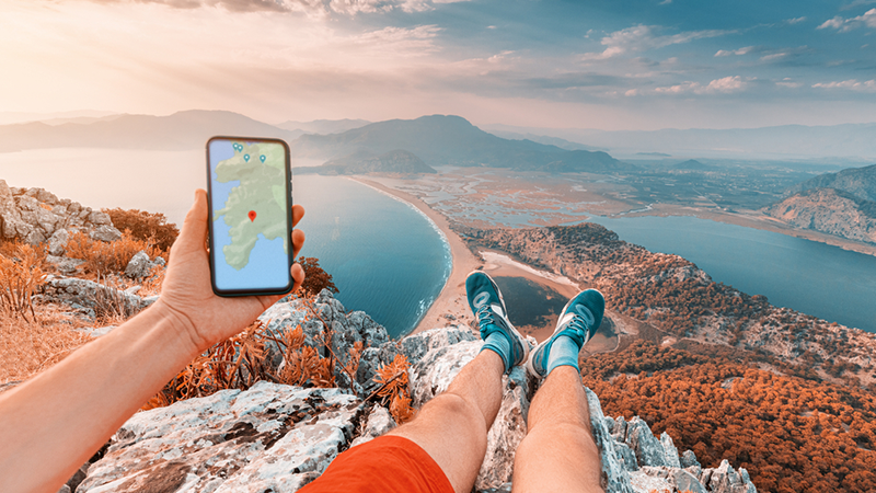 Điều hướng v&agrave; định vị ngo&agrave;i trời khi kết nối với thiết bị GPS Garmin