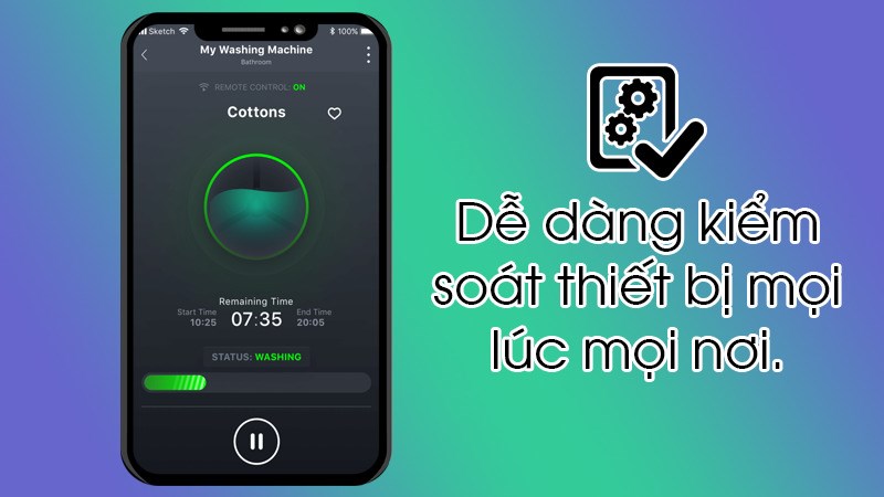Kiểm soát dễ dàng thiết bị ở bất cứ đâu, mọi lúc mọi nơi Kiểm soát dễ dàng thiết bị ở bất cứ đâu, mọi lúc mọi nơi