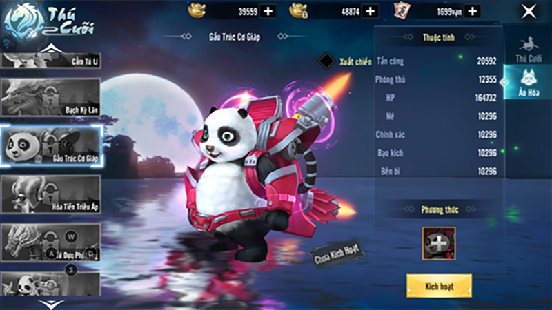 Thú cưỡi đa dạng