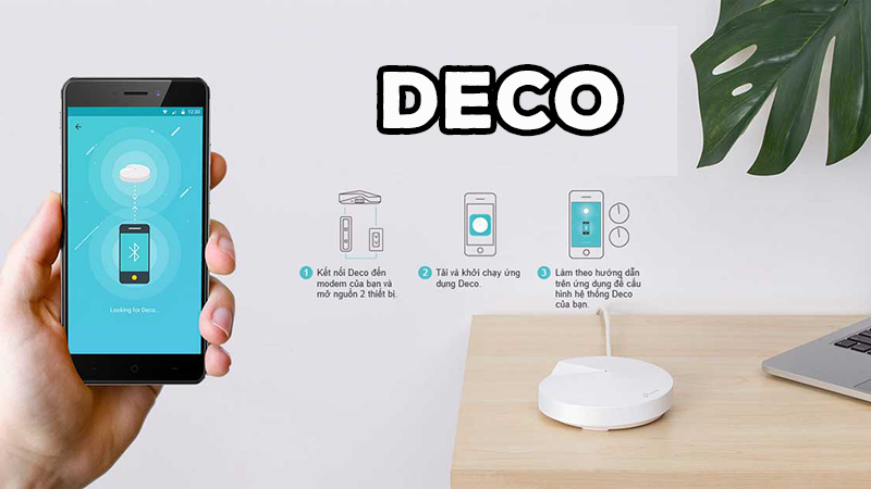 Deco: Ứng dụng điều khiển và quản lý hệ thống Wifi gia đình