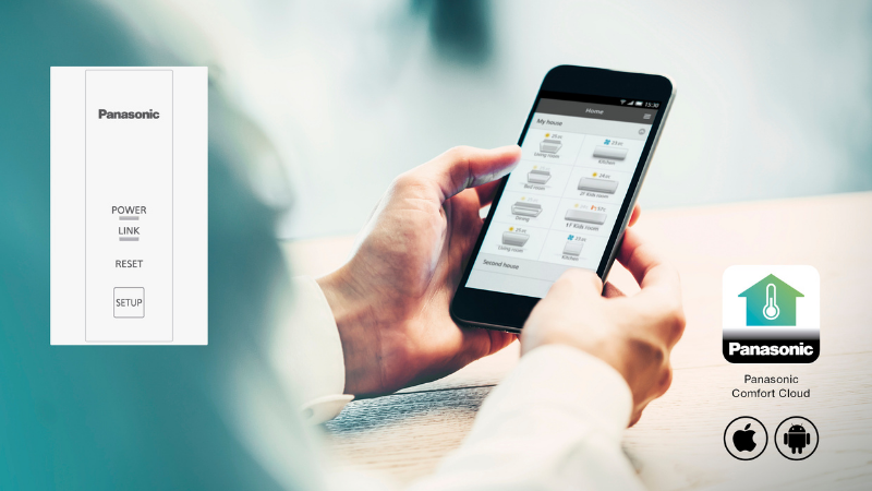 Panasonic Comfort Cloud: Ứng dụng điều khiển thiết bị lọc kh&ocirc;ng kh&iacute; Panasonic