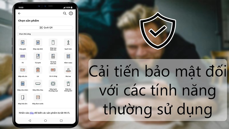 Cải tiến bảo mật đối với các tính năng thường sử dụng Cải tiến bảo mật đối với các tính năng thường sử dụng