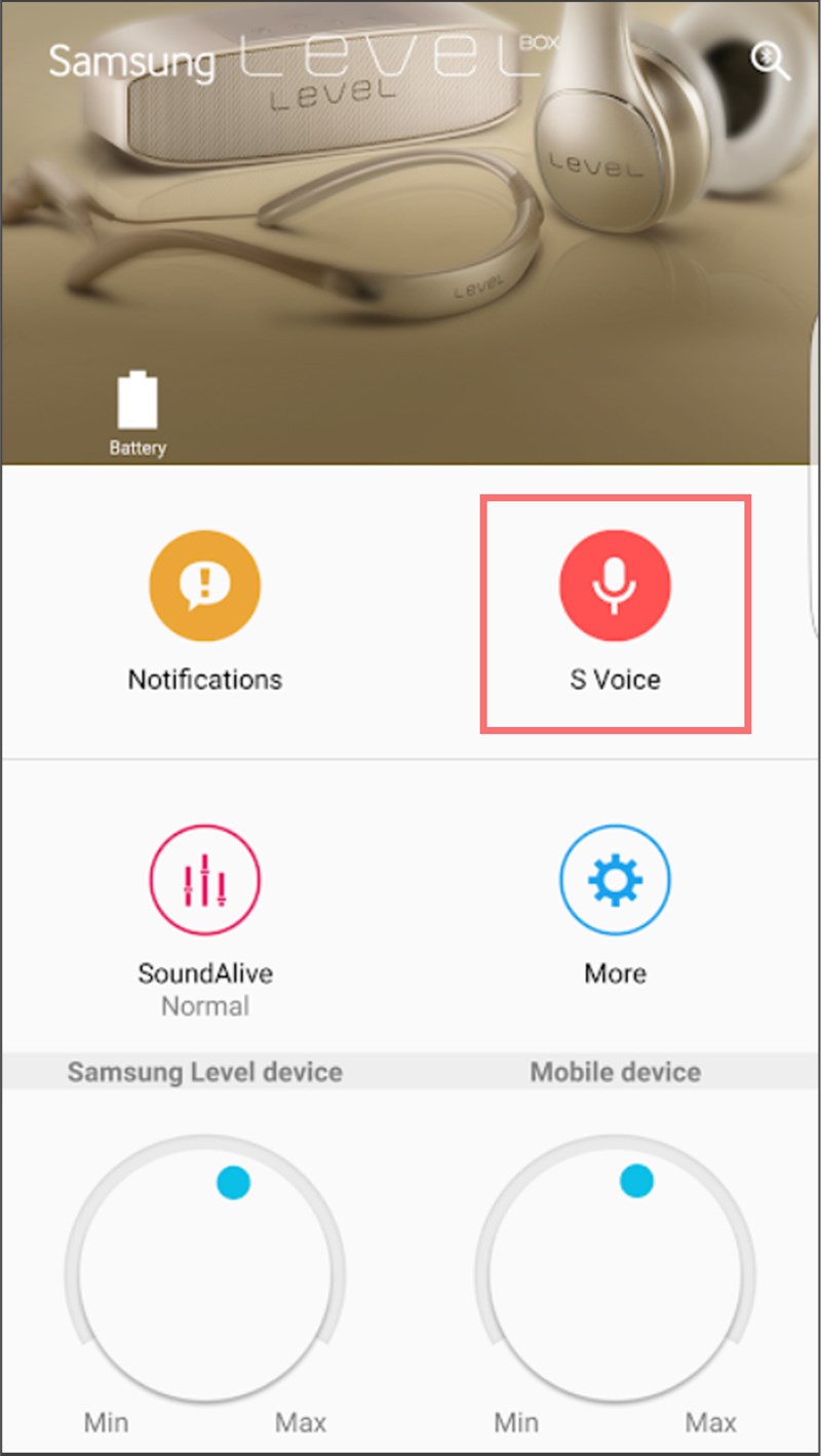 N&uacute;t bấm ghi &acirc;m tr&ecirc;n ứng dụng