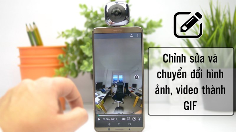 Chỉnh sửa v&agrave; chuyển đổi h&igrave;nh ảnh, video th&agrave;nh GIF