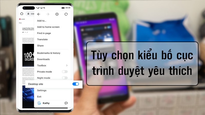 Tùy chọn kiểu bố cục trình duyệt bạn yêu thích