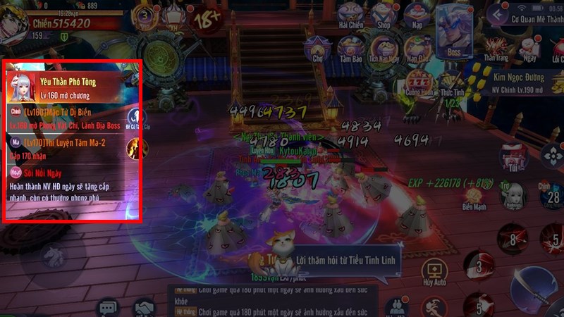 Nhiệm vụ thay đổi li&ecirc;n tục