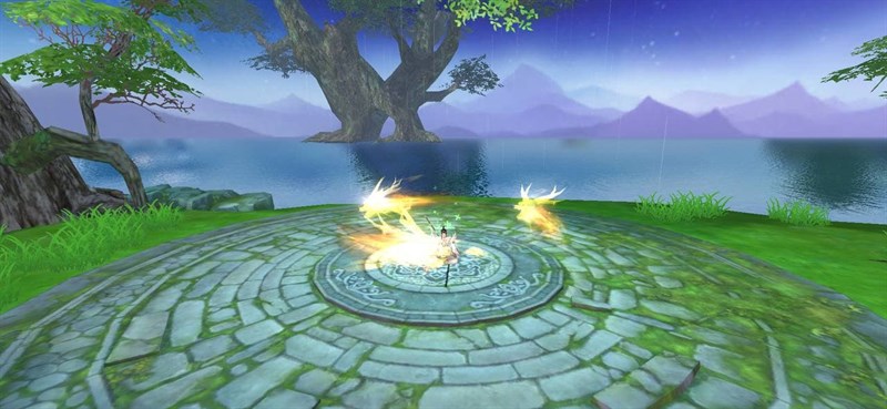 Bối cảnh tuyệt đẹp trong Thần Long Cửu Kiếm