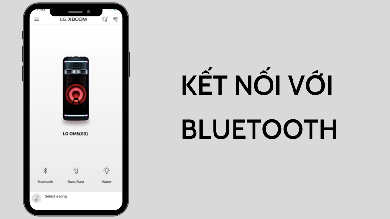 Kết nối với Bluetooth 