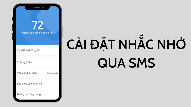 Quản l&yacute;, thiết lập th&ocirc;ng b&aacute;o cuộc gọi đến v&agrave; SMS