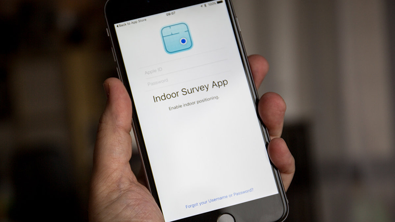 Indoor Survey: Ứng dụng định vị trong nhà của Apple