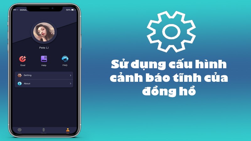 Sử dụng cấu hình cảnh báo tĩnh của đồng hồ Sử dụng cấu hình cảnh báo tĩnh của đồng hồ