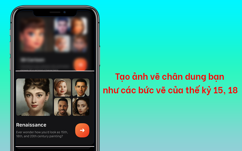 Tạo một bức chân dung của chính bạn như những bức vẽ của thế kỷ 15 và 18