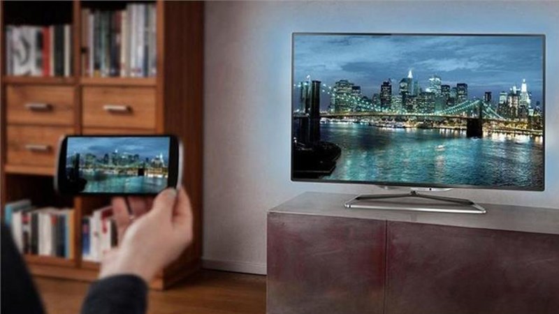 Phản chiếu m&agrave;n h&igrave;nh điện thoại l&ecirc;n m&agrave;n h&igrave;nh TV