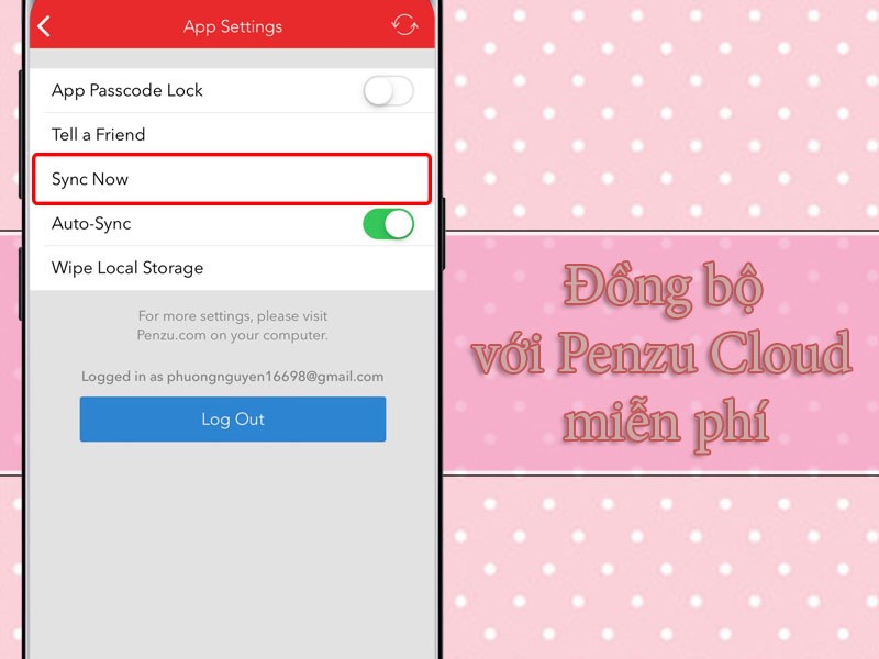 Đồng bộ với Penzu Cloud miễn phí